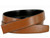 160501 Reversible Belt Strap Without Buckle Genuine Leather Dress Belt Strap 1-3/8"(35mm) wide (Black/Tan)