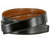 160502 Reversible Belt Strap Without Buckle Genuine Leather Dress Belt Strap 1-1/8"(30mm) wide (Black/Tan)