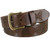 CX152 Genuine Full Grain Leather Tooled Butterfly Embossed Casual Jean Belt 1-1/2"(38mm) Wide