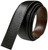 160503 Reversible Belt Strap Replacement Genuine Leather Dress Belt Strap, 1-3/8" (35mm) Wide (Black/Brown)