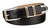 8211 Gold Italian Calfskin Leather Designer Golf Dress Belt 1-1/8" (30mm) Wide