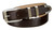 8211 Gold Italian Calfskin Leather Designer Golf Dress Belt 1-1/8" (30mm) Wide