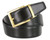 A505S Gold Men's Reversible Belt Genuine Leather Dress Casual Belt 1-3/8"(35mm) Wide (Black/Tan)