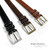 Men's Belt Genuine Leather Casual Dress Belt 1-1/8"(30mm) Wide