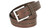Lejon Made in USA Belt Center Stitched Perforated Oil Tanned Harness Leather Casual Belt 1-3/8"(35mm) Wide