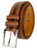 Lejon Made in USA Belt Full Grain Waxy Glove Leather Casual Dress Belt 1-3/8"(35mm) Wide