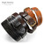 2287 Western Hand-Woven Braided Basketweave Genuine Full Grain Leather Casual Jean Belt 1-1/2"(38mm) Wide