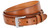 Genuine Full Grain Leather Smooth Plain Leather Western Ranger Belt 1-1/2" Taper to 1"