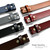 Replacement Belt Strap Genuine Leather Plain Casual Belt Strap with Snaps 1-1/2"(38mm) Wide