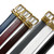 Reversible Belt Clamp-on Buckle Genuine Leather Dress Belt 1-1/8"(30mm) Wide
