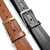 Men's Leather Belts One Piece 100% Genuine Leather Classic Work Business Dress Belt