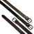 One Piece 100% Genuine Leather Belts for Women Studded Punk Dress Jean Belt 1-1/8"(30mm) wide