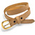 Women's Dress Belt Casual Jean Belt Genuine Suede Leather Belt 1"(25mm) Wide