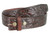 3562 Full Grain Leather Floral Embossed Belt Strap 1-1/2"(38mm) Wide