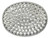 Western Antique Silver Engraved Rhinestone Crystal Belt Buckle Fits 1-1/2"(38mm) Wide Belt (Crystal)