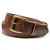 One-Piece Pull-Up Buffalo Leather Belt Genuine Leather, Assembled in USA 1-57"(40mm) Wide