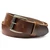 One-Piece Pull-Up Buffalo Leather Belt Genuine Leather, Assembled in USA 1-57"(40mm) Wide
