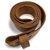 Brown Crazy Horse Leather Belt Strap Snap-On Replacement Vintage Lightweight