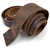 Vintage Brown Crazy Horse Leather Strip 55+ Inch Long 2.5mm Thick, DIY Leather Craft Strap Multiple Widths