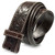 BS322602 Genuine Full Grain Leather Western Floral Engraved Tooled Belt Strap 1-1/4"(32mm) Wide