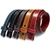 BS252601 Genuine Full Grain Leather Oil-Waxed Leather Belt Strap Fits 1"(25mm) Wide Buckle