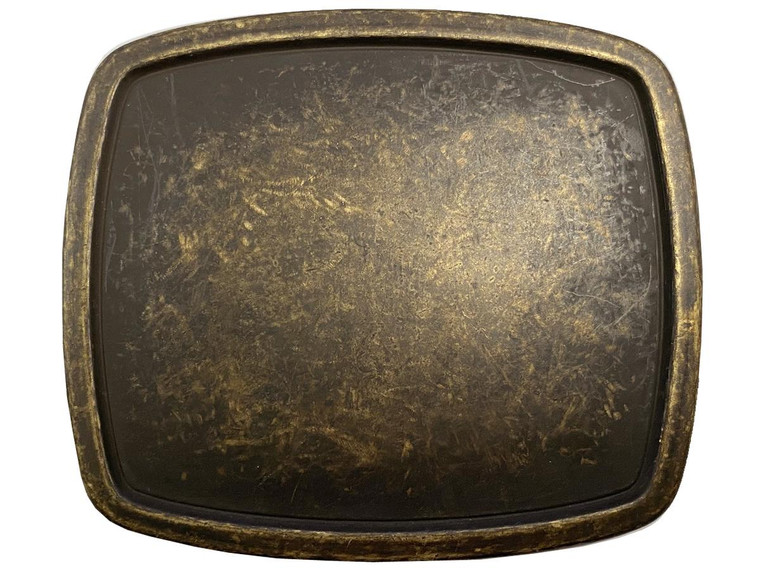 Vintage Blank Plain Buckle Rectangular Belt Buckle Fits 1-1/2"(38mm) Belt Strap (Antique Brass)