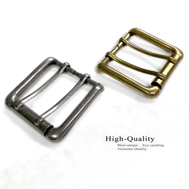 BS9979 Double Prong Roller Buckle fits 1-1/2"(38mm) wide Belt Strap