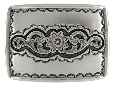 New silver guitars guitar country music western floral filigree Belt buckle Accessories | New Silver Guitars Guitar Country Music  main image 4