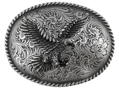 Western Replacement Eagle Belt Buckles Antique 