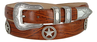 小物 00s archive L.G.B. concho leather belt B1079 - Harness Leather Concho Belt - Double J Saddlery