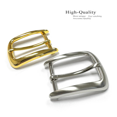 GP Replacement Roller Buckle Classic Casual Metal Belt Buckle fits 1-1/2  (38mm) Belt- Gold - Conchos