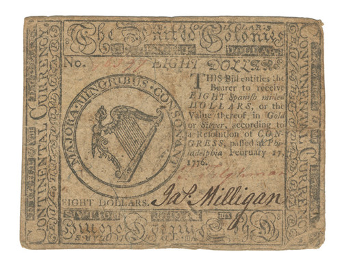Continental Currency 1776 - Fr.CC-30 Continental Currency 1776 - Fr.CC-30