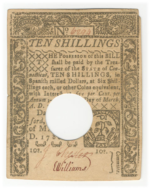 Connecticut Colonial Currency - FR. CT-223