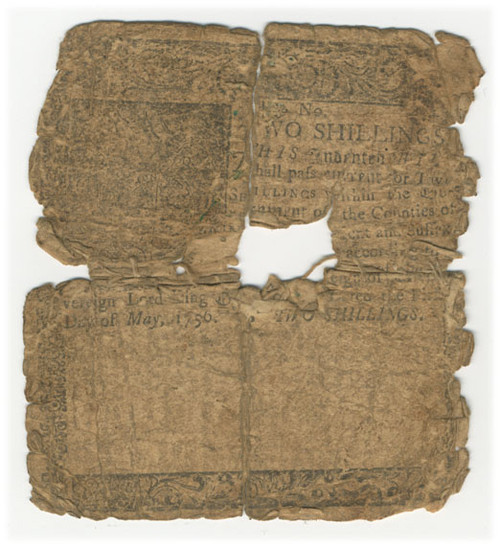 Delaware Colonial Currency - FR. DE-39. Delaware Colonial Currency - FR. DE-39.