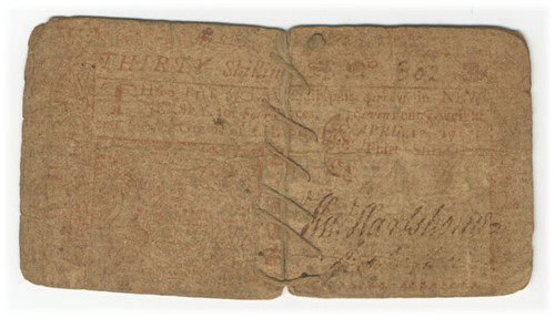 New Jersey Colonial Currency - FR. NJ-102 New Jersey Colonial Currency - FR. NJ-102