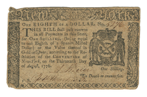 New York Colonial Currency - FR. NY-199 New York Colonial Currency - FR. NY-199