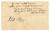 Charles Thomson Signed Bank Draft to Sarah Hagey, Harriton, Pennsylvania, August 8, 1820
