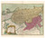 A Highly Attractive And Colorful Hand-colored Map Of The Russian Empire By Emanuel Bowen