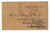 Mexican-American War Era U.S. Army Quartermaster Letter -- Military Clothing & Supply Shipment Inventory