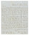 Mexican-American War Era U.S. Army Quartermaster Letter -- Military Clothing & Supply Shipment Inventory