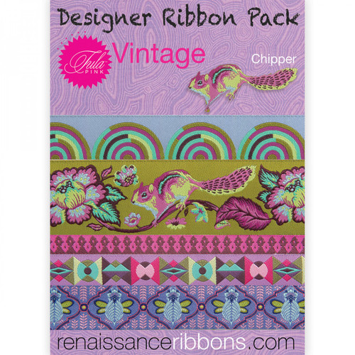 Tula Pink Vintage Winner Designer Ribbon Collection DP-97TKV3