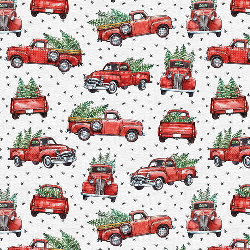 Christmas Tradition Red Trucks 120-23281