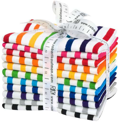 Dot and Stripe Delights Stripe Colorstory Fat Quarter Bundle (11 pcs) FQ-1587-11