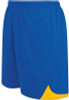 Fresno Shorts, Royal/Athletic Gold