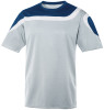 Irvine Jersey, Silver/Navy-White