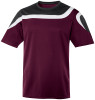 Irvine Jersey, Maroon/Black-White