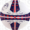 Fusion soccer ball, White/Navy-Red