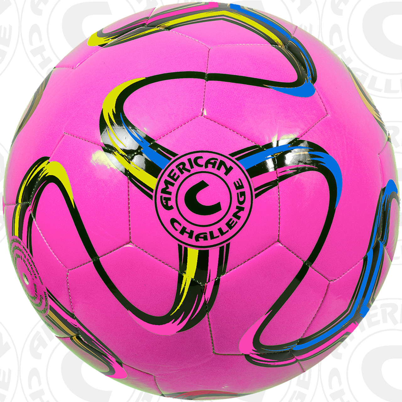 pink nike soccer ball