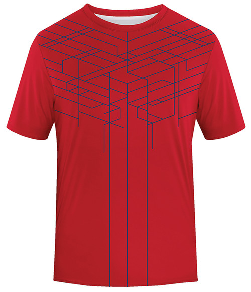 Scottsdale Jersey, University Red/Navy