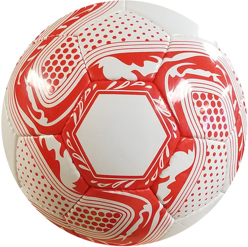 Crusader Ball, White/Red
